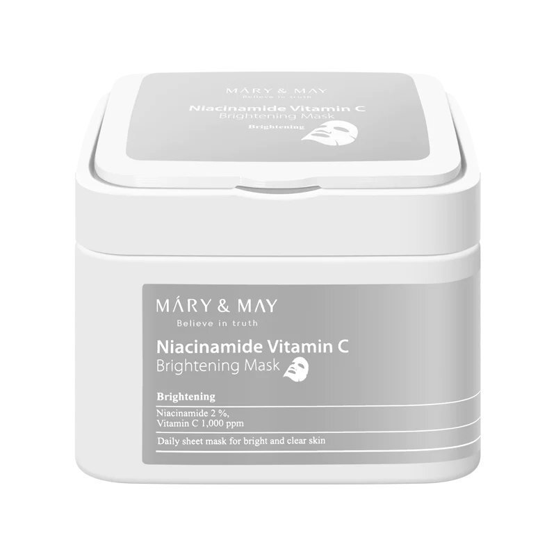 Mary May Niacinamide Vitamin C Brightening Mask – šviesinamosios veido kaukės