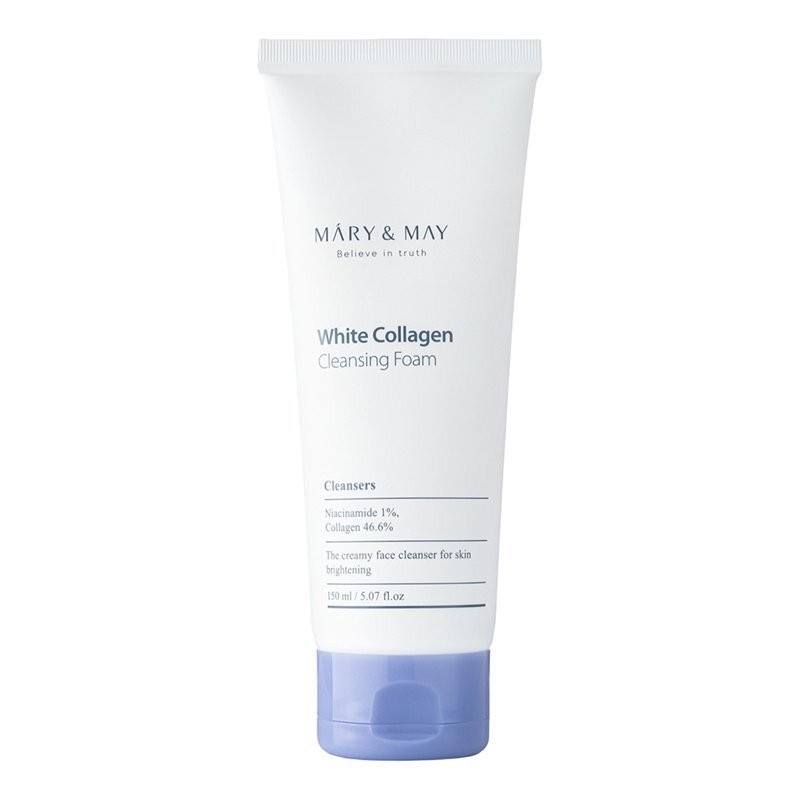 Mary May White Collagen Cleansing Foam – valomosios veido putos