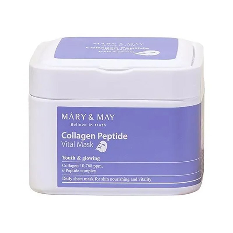 Mary May Collagen Peptide Vital Mask – stangrinamosios veido kaukės