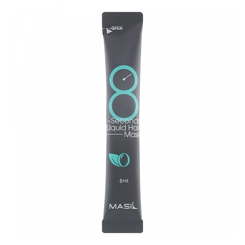 Masil 8 Seconds Liquid Hair Mask – apimties suteikianti plaukų kaukė, 8 ml.