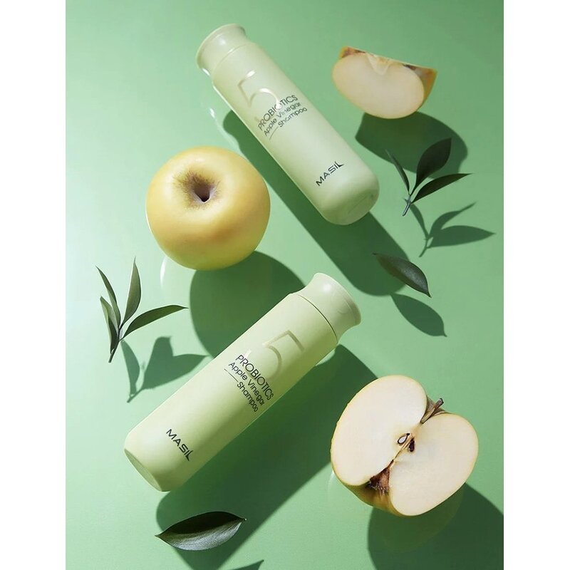 Masil Probiotics Apple Vinegar Shampoo – plaukų šampūnas su actu ir probiotikais