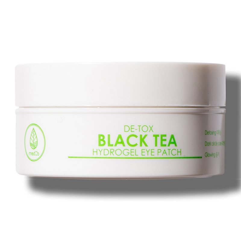 MedB Detox Black Tea Hydrogel Eye Patch – detoksikuojamosios paakių kaukės