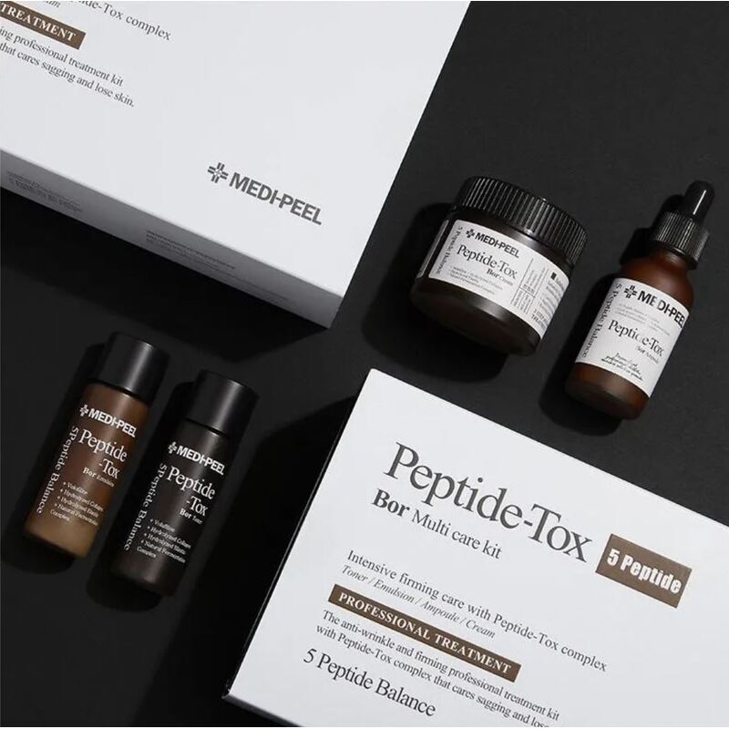 Medi-Peel Peptide-Tox Bor Multi Care Kit – kosmetikos su peptidais rinkinys