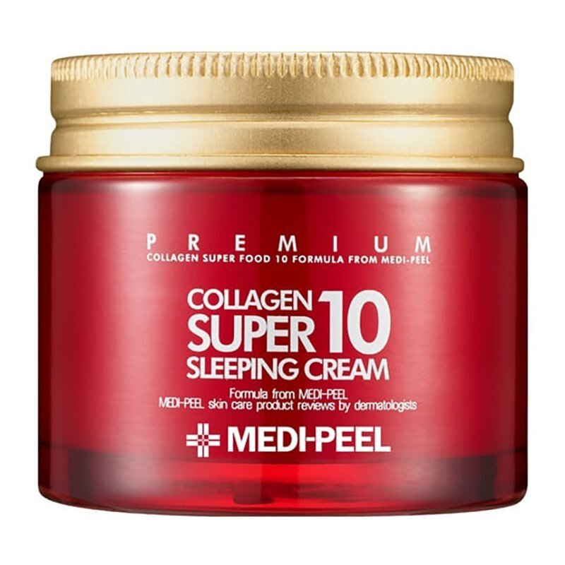 Medi-Peel Collagen Super 10 Sleeping Cream – stangrinamoji naktinė veido kaukė