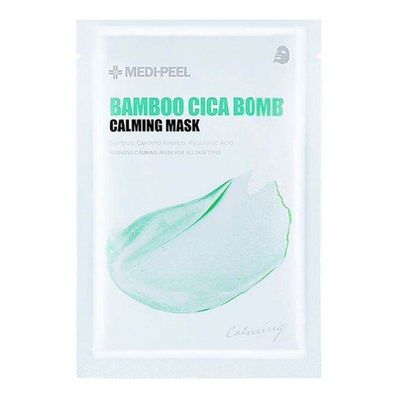 Medi-Peel Bamboo Cica Bomb Calming Mask – raminamoji veido kaukė
