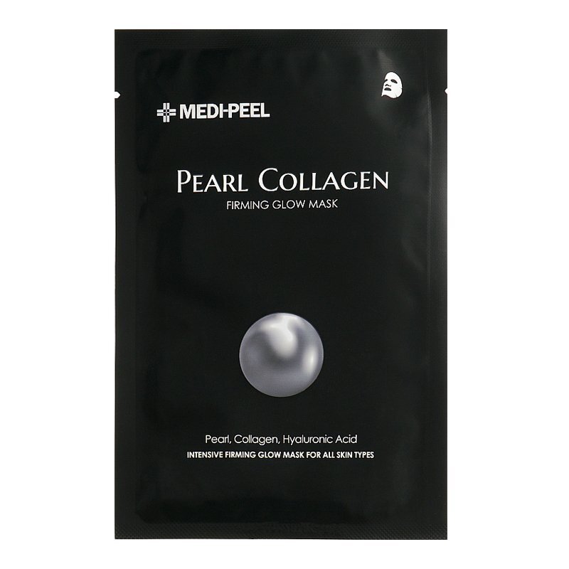 Medi-Peel Pearl Collagen Firming Glow Mask – stangrinamoji veido kaukė