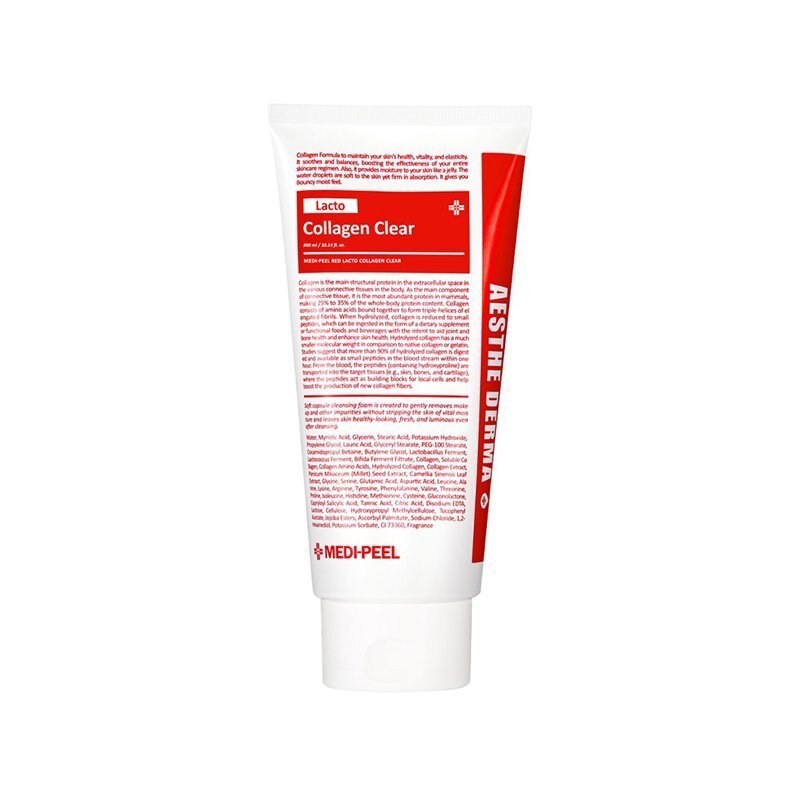 Medi-Peel Red Lacto Collagen Clear - valomosios veido putos , 100 ml.