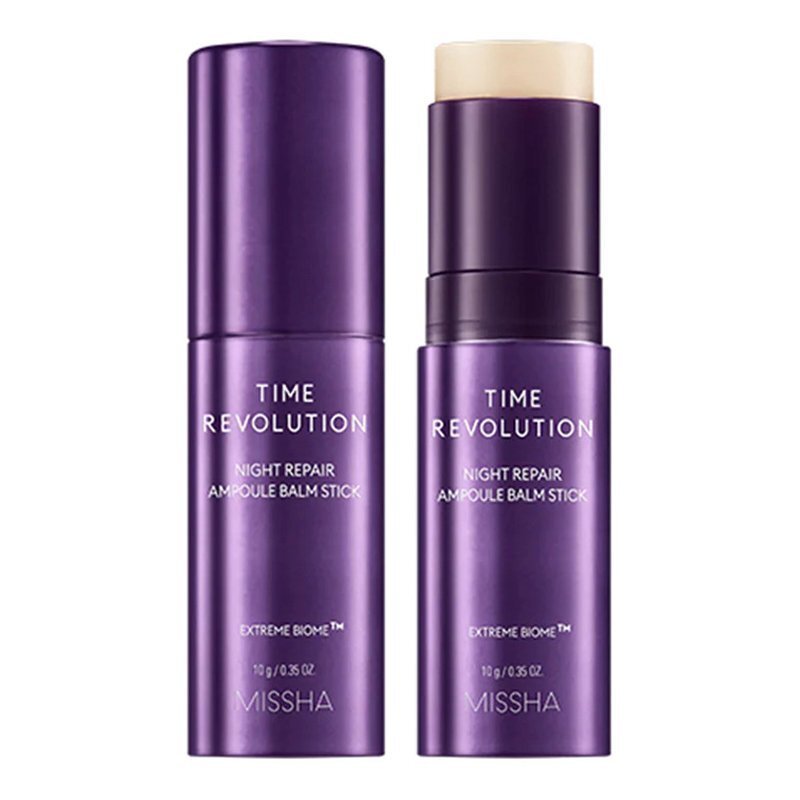 Missha Time Revolution Night Repair Ampoule Stick – pieštukinis priešraukšlinis balzamas