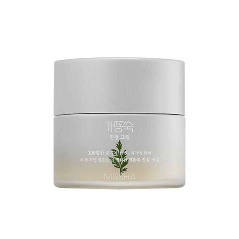 Missha Time Revolution Artemisia Calming Moisture Cream – raminamasis kremas