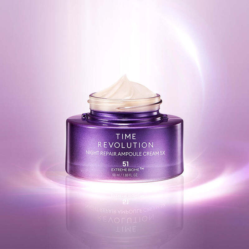 Missha Time Revolution Night Repair Ampoule Cream 5X – regeneruojamasis kremas