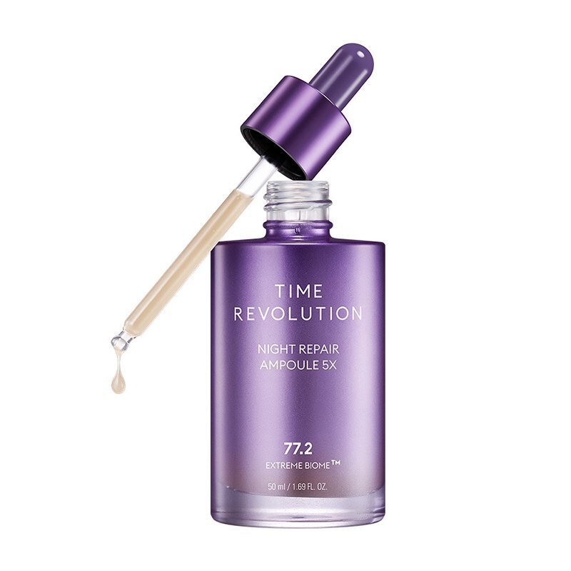 Missha Time Revolution Night Repair Ampoule 5X – regeneruojamoji ampulė