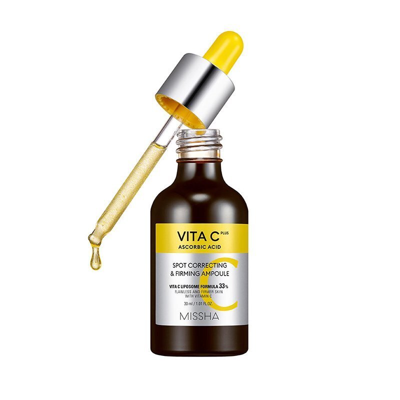 Missha Vita C Plus Spot Correcting & Firming Ampoule - šviesinamasis serumas 1