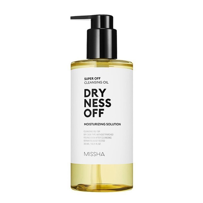 Missha Super Off Cleansing Oil Dryness Off – drėkinamasis valomasis aliejus