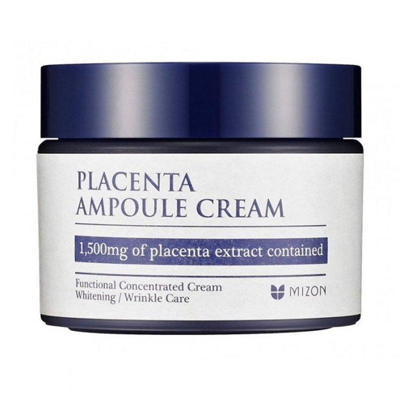 Mizon Placenta Ampoule Cream – priešraukšlinis kremas
