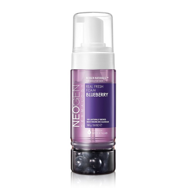 Neogen Dermalogy Real Fresh Foam Blueberry – drėkinamosios veido putos (2024.06)