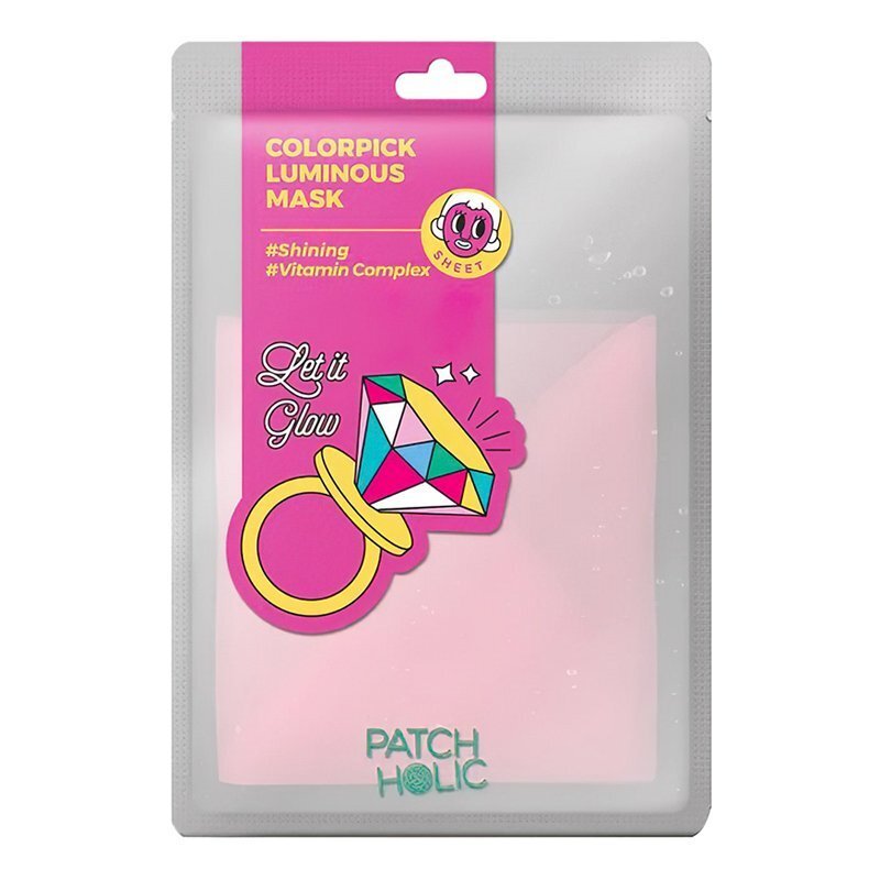 Patch Holic Colorpick Luminous Mask – švytėjimo suteikianti veido kaukė