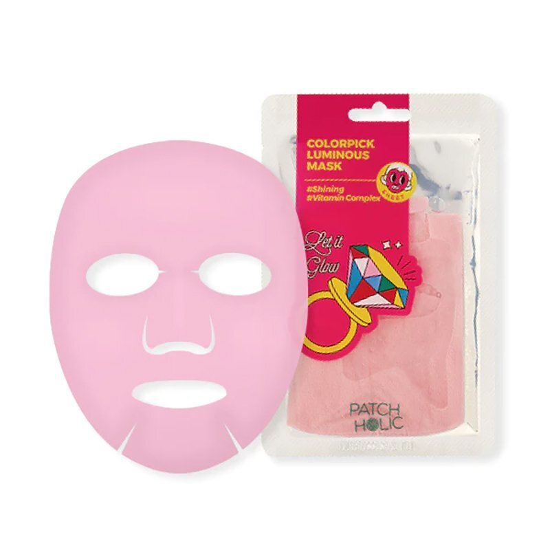 Patch Holic Colorpick Luminous Mask – švytėjimo suteikianti veido kaukė