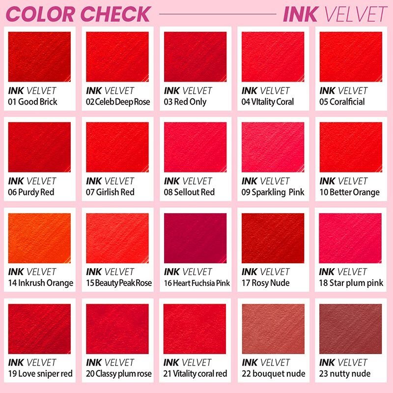 Peripera Ink Velvet 02 Celeb Deep Rose – lūpų dažai