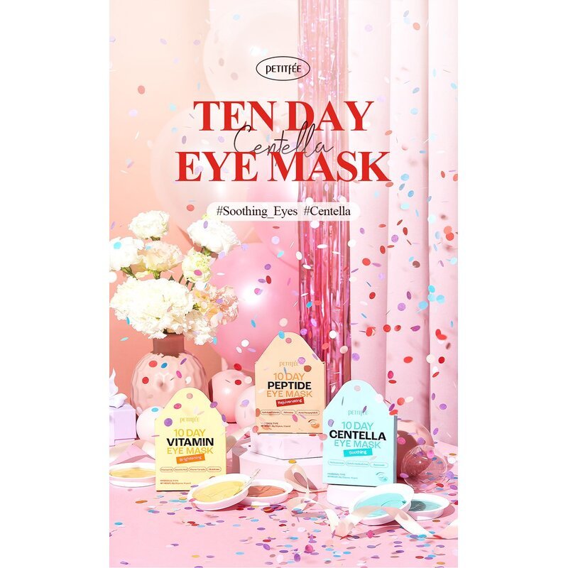 Petitfee 10 Day Vitamin Eye Mask - šviesinamosios paakių kaukės 2