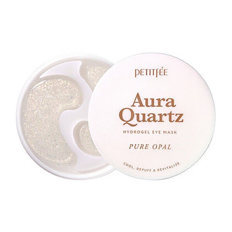Petitfee Aura Quartz Hydrogel Eye Mask Pure Opal – paakių kaukės