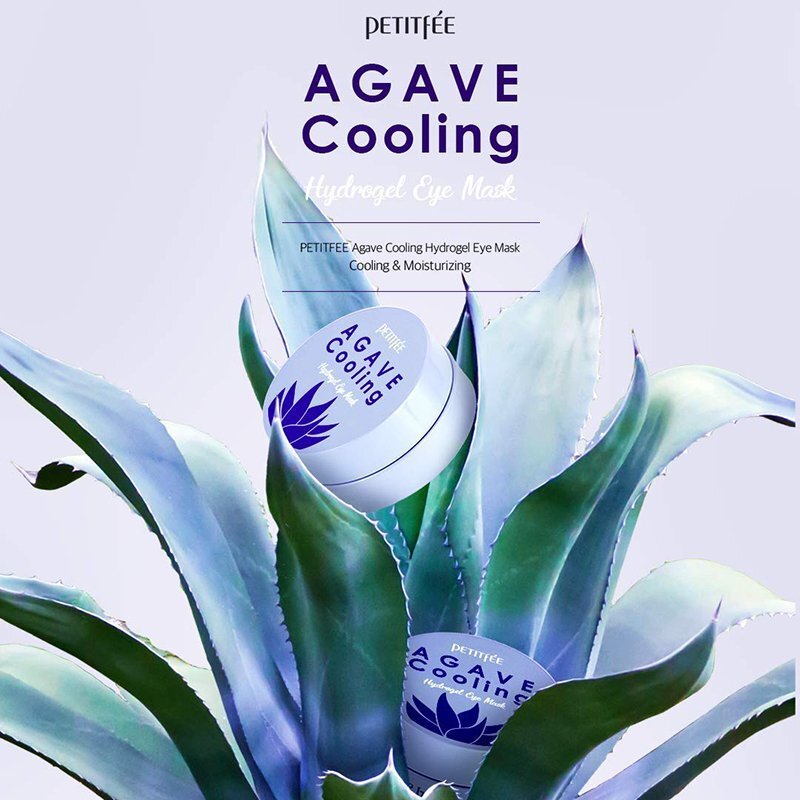 Petitfee Agave Cooling Hydrogel Eye Mask – paakių kaukės