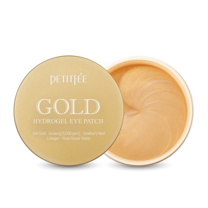 Petitfee Gold Hydrogel Eye Patch – paakių kaukės
