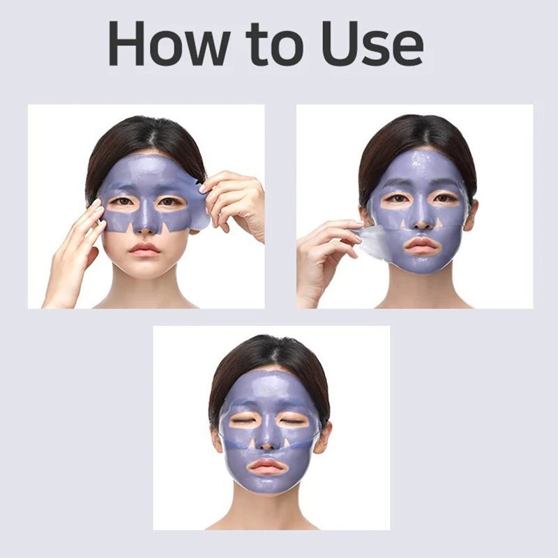 Petitfee Agave Cooling Hydrogel Face Mask – vėsinamoji hidrogelio kaukė