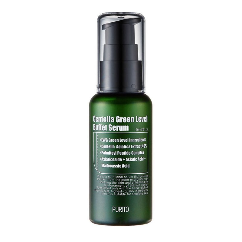 Purito Centella Green Level Buffet Serum – atkuriamasis serumas