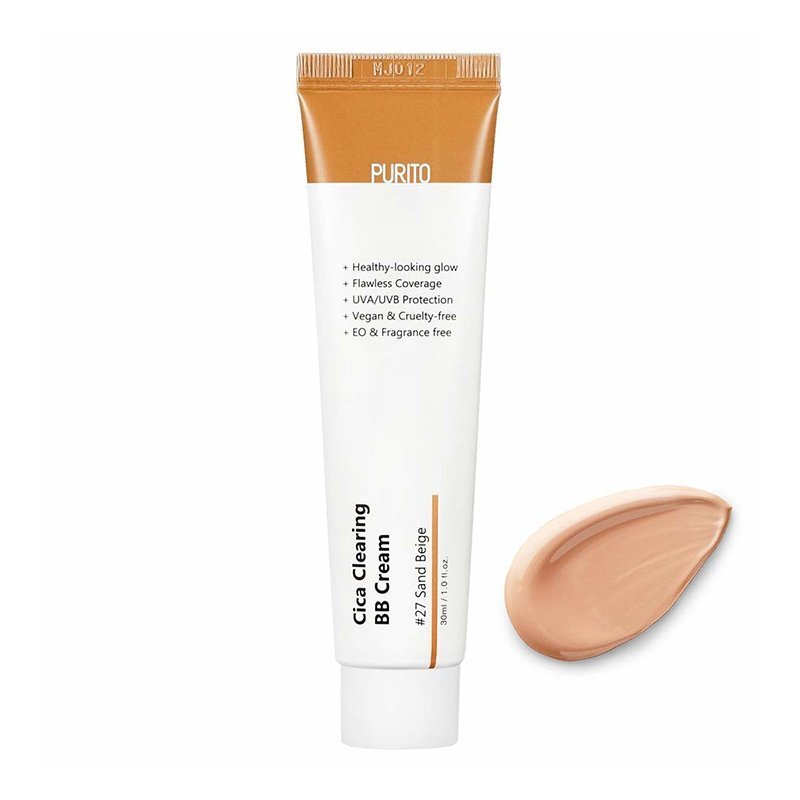 Purito Cica Clearing BB Cream SPF38/PA+++ #27 Sand Beige – BB kremas