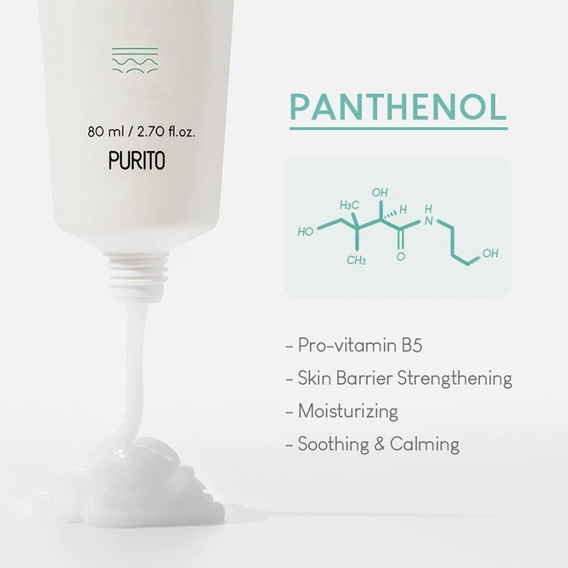 Purito B5 Panthenol Re-barrier Cream – drėkinamasis kremas