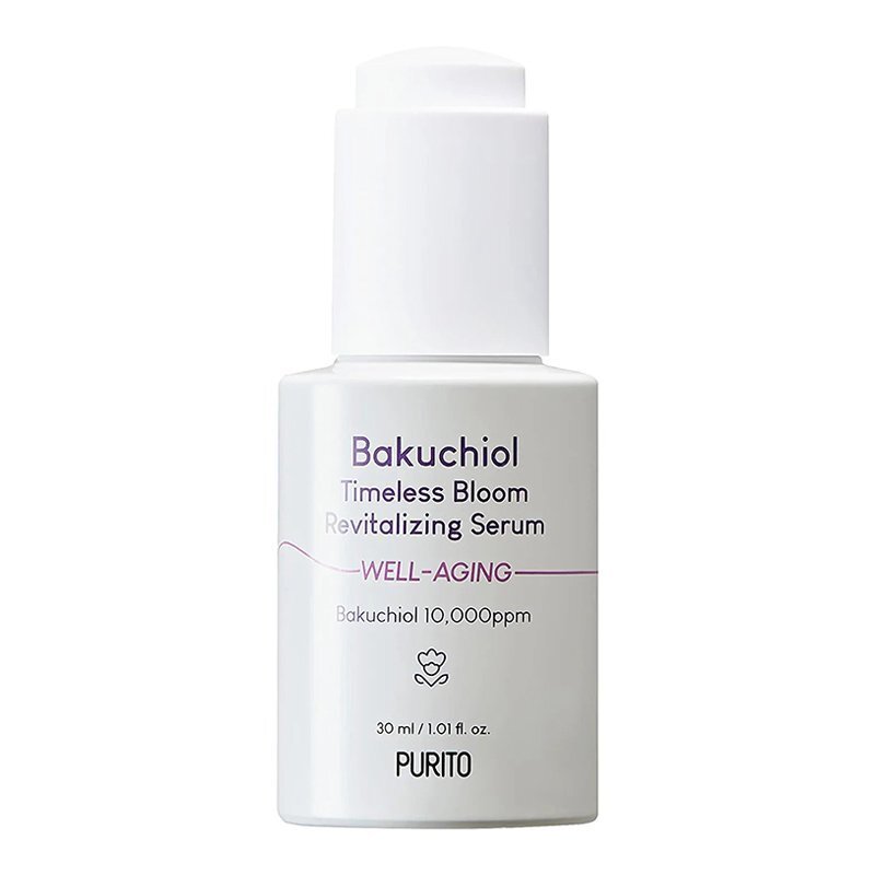 Purito Bakuchiol Timeless Bloom Revitalizing Serum – jauninamasis veido serumas