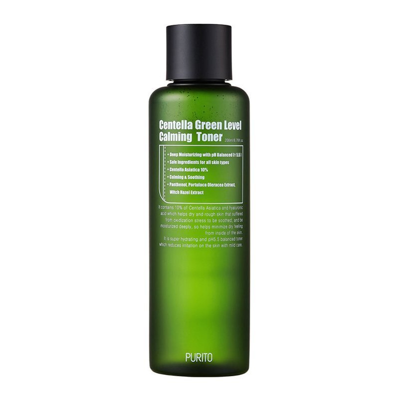 Purito Centella Green Level Calming Toner – raminamasis tonikas