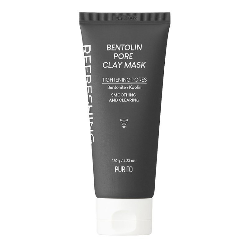 Purito Bentolin Pore Clay Mask - valomoji molio kaukė