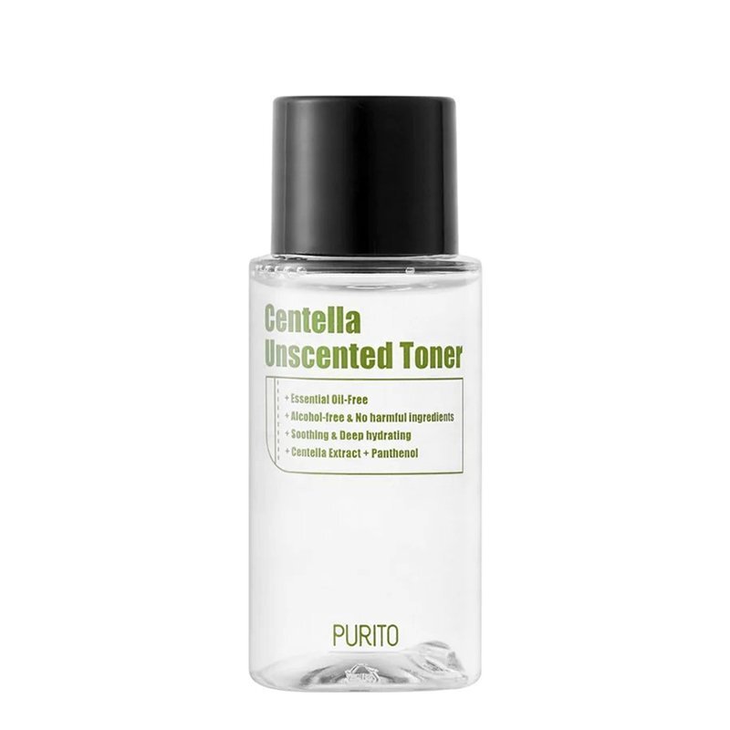 Purito Centella Unscented Toner Mini – raminamasis tonikas, 30 ml.