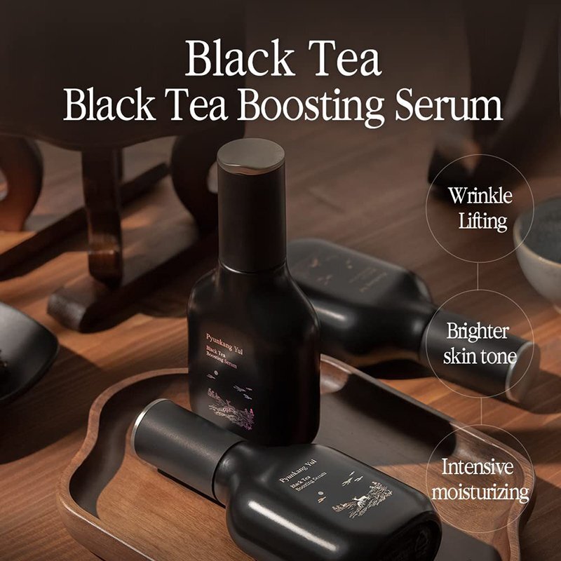 Pyunkang Yul Black Tea Boosting Serum - jauninamasis serumas