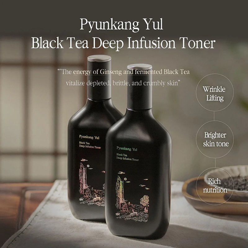 Pyunkang Yul Black Tea Deep Infusion Toner - jauninamasis tonikas