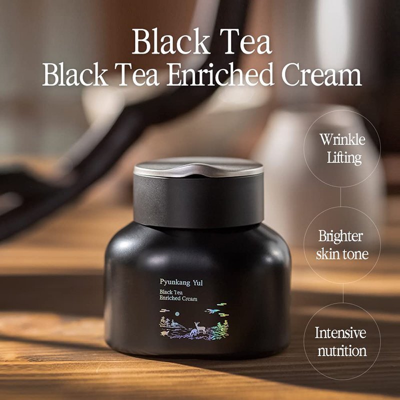 Pyunkang Yul Black Tea Enriched Cream - jauninamasis veido kremas