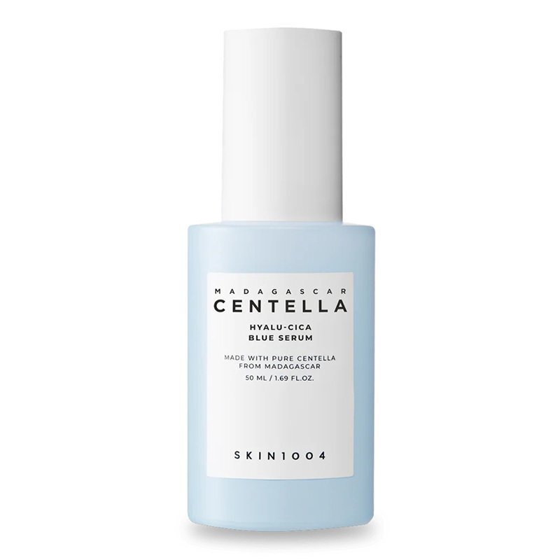 SKIN1004 Madagascar Centella Hyalu-Cica Blue Serum – drėkinamasis serumas, 50 ml.