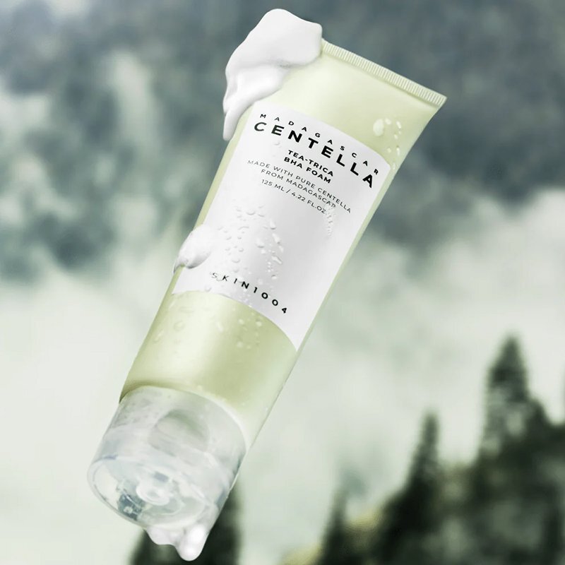 SKIN1004 Madagascar Centella Tea-Trica BHA Foam – valomosios veido putos