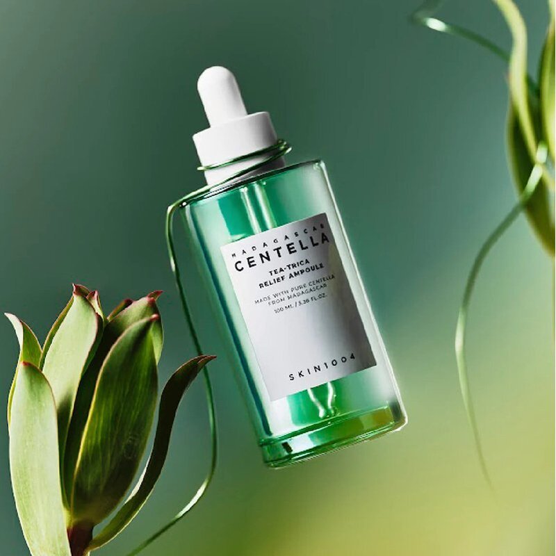 SKIN1004 Madagascar Centella Tea-Trica Relief Ampoule – raminamoji ampulė