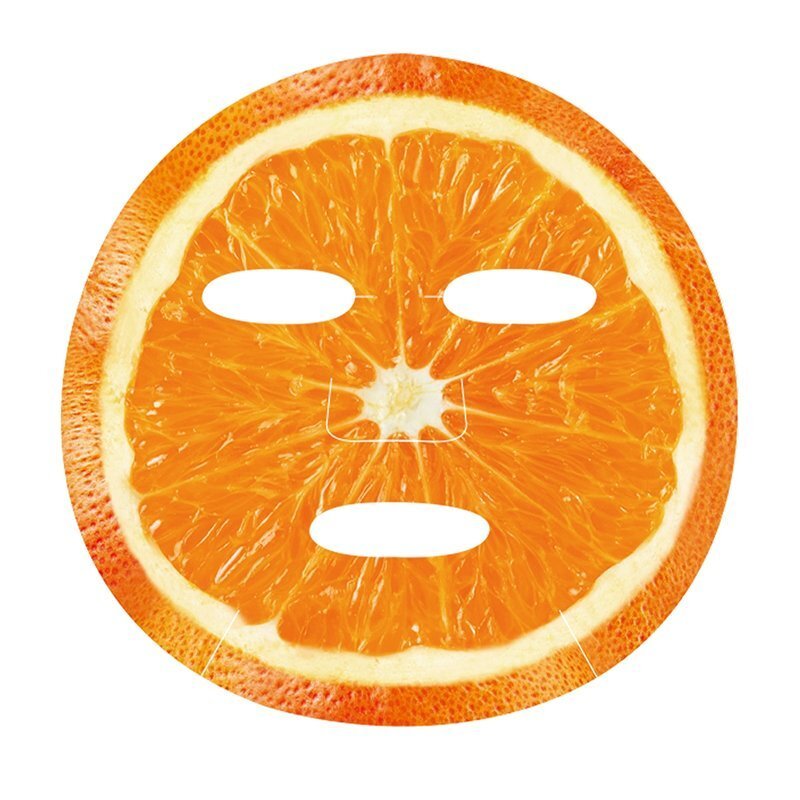 Skin79 Real Fruit Mask Orange – šviesinamoji veido kaukė
