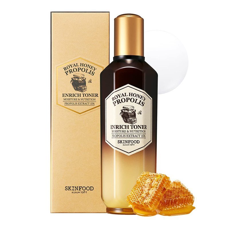 Skinfood Royal Honey Propolis Enrich Toner – maitinamasis tonikas