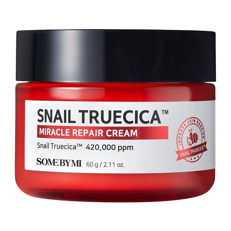 Some By Mi Snail TrueCICA™ Miracle Repair Cream – atkuriamasis kremas su sraigių sekretu