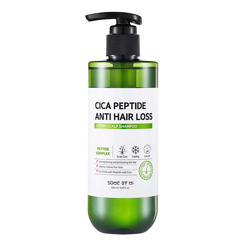 Some By Mi Cica Peptide Anti Hair Loss Derma Scalp Shampoo – šampūnas nuo plaukų slinkimo