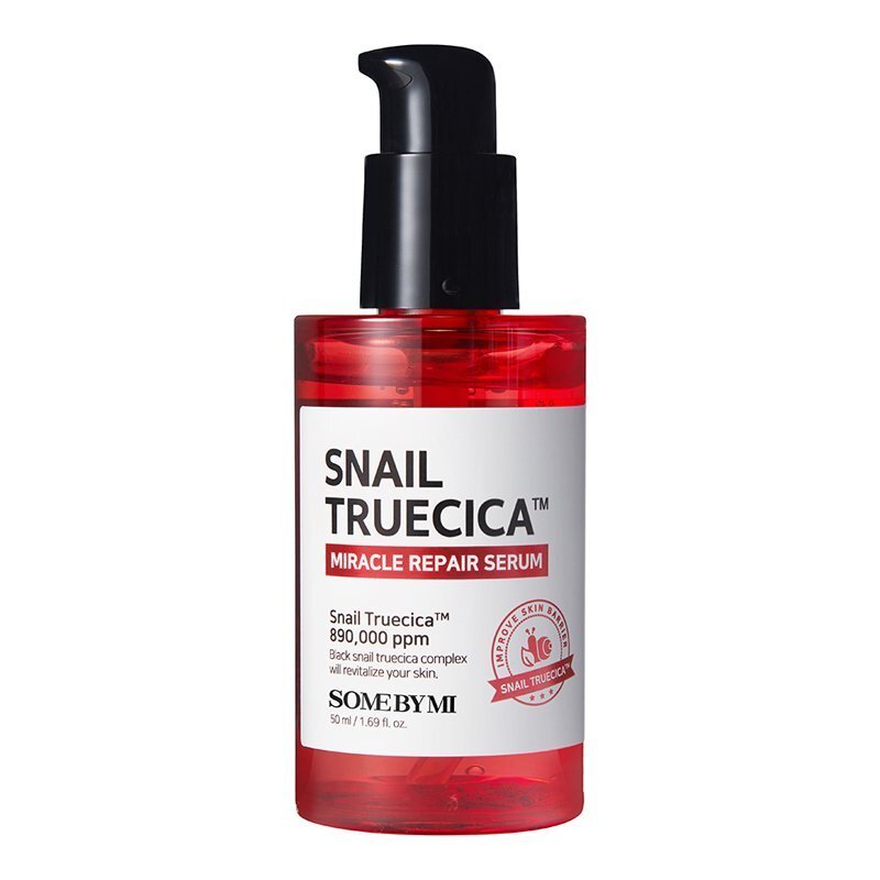 Some By Mi Snail TrueCICA™ Miracle Repair Serum – atkuriamasis serumas su sraigių sekretu