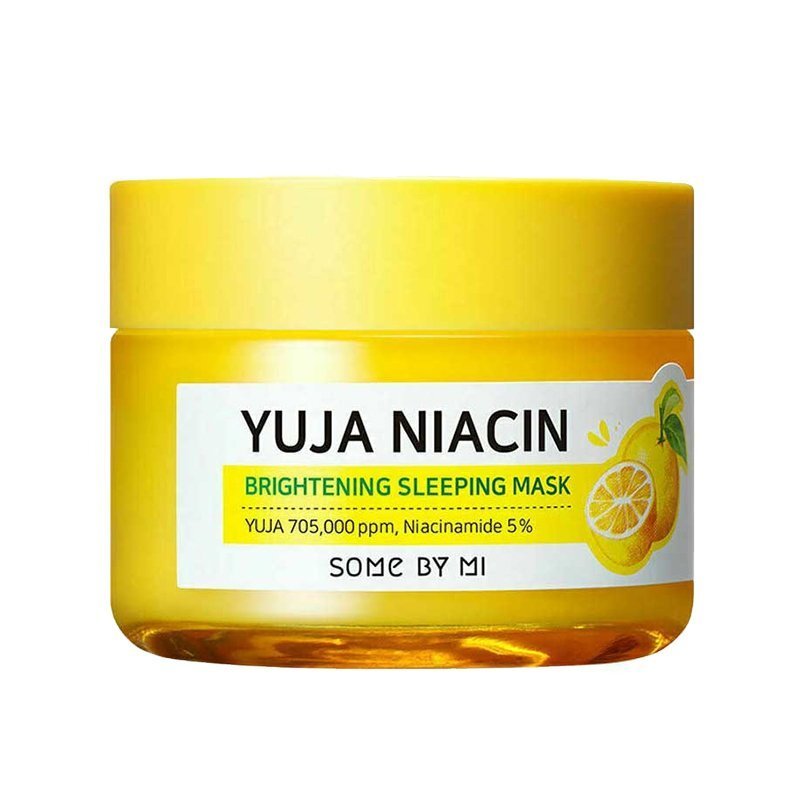 Some By Mi Yuja Niacin 30 Days Miracle Brightening Sleeping Mask – šviesinamoji naktinė kaukė