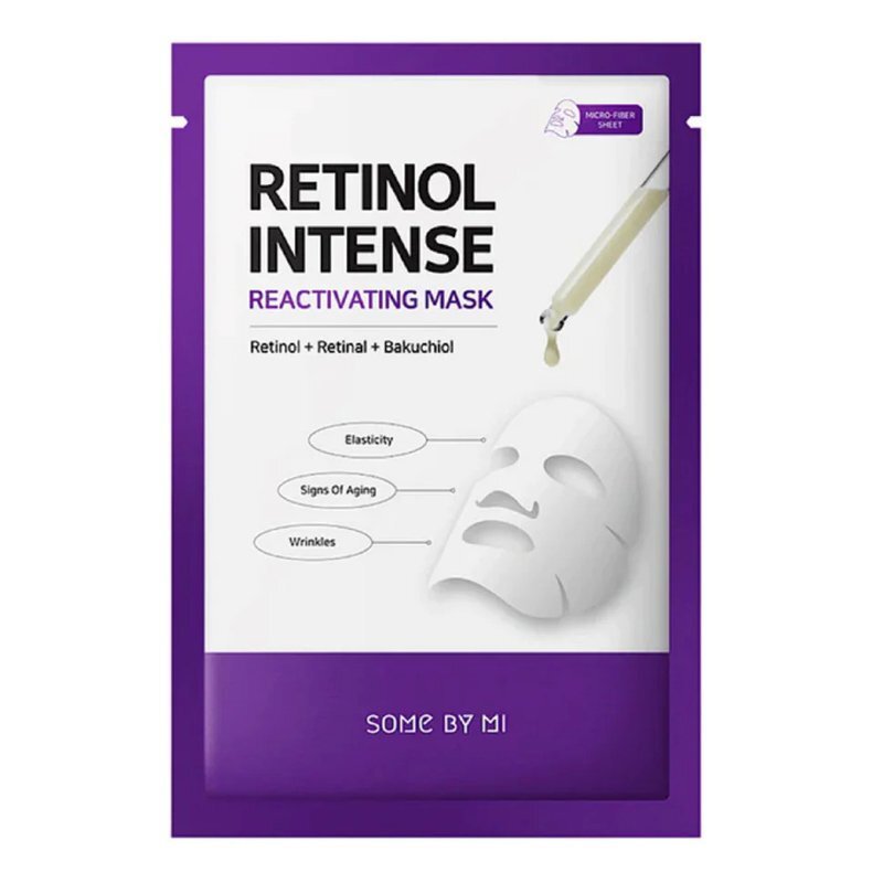 Some By Mi Retinol Intense Reactivating Mask – priešraukšlinė veido kaukė