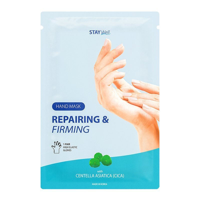 Stay Well Repairing & Firming Hand Mask Cica - stangrinamoji rankų kaukė