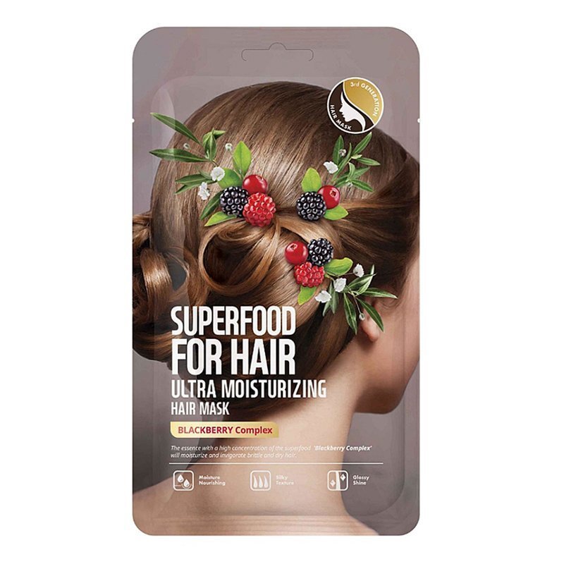 Farm Skin Superfood For Hair Ultra Moisturizing Hair Mask Blackberry – plaukų kaukė