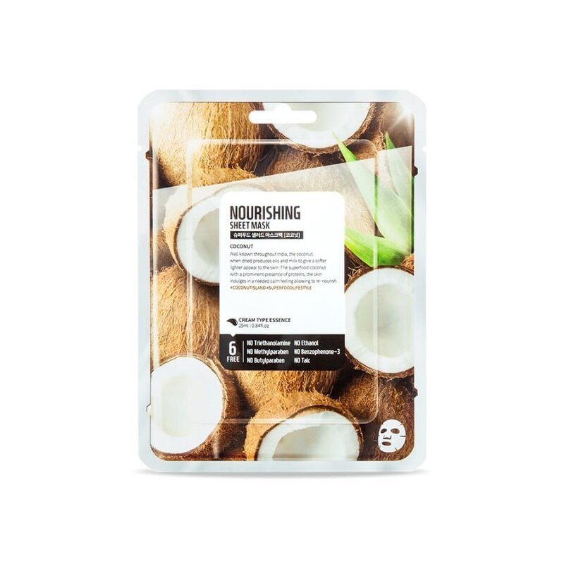 Farm Skin Superfood Coconut Sheet Mask – veido kaukė